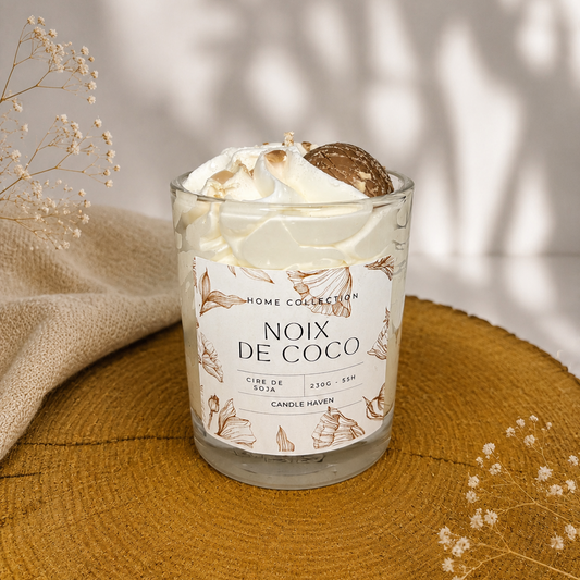 Bougie Noix de coco