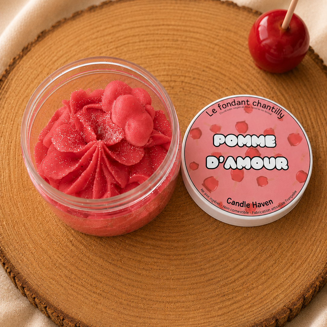 Chantilly parfumée Pomme d'amour