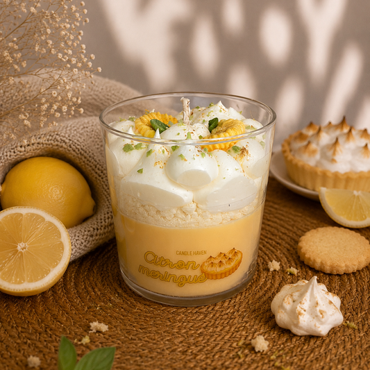 Bougie gourmande Citron meringué