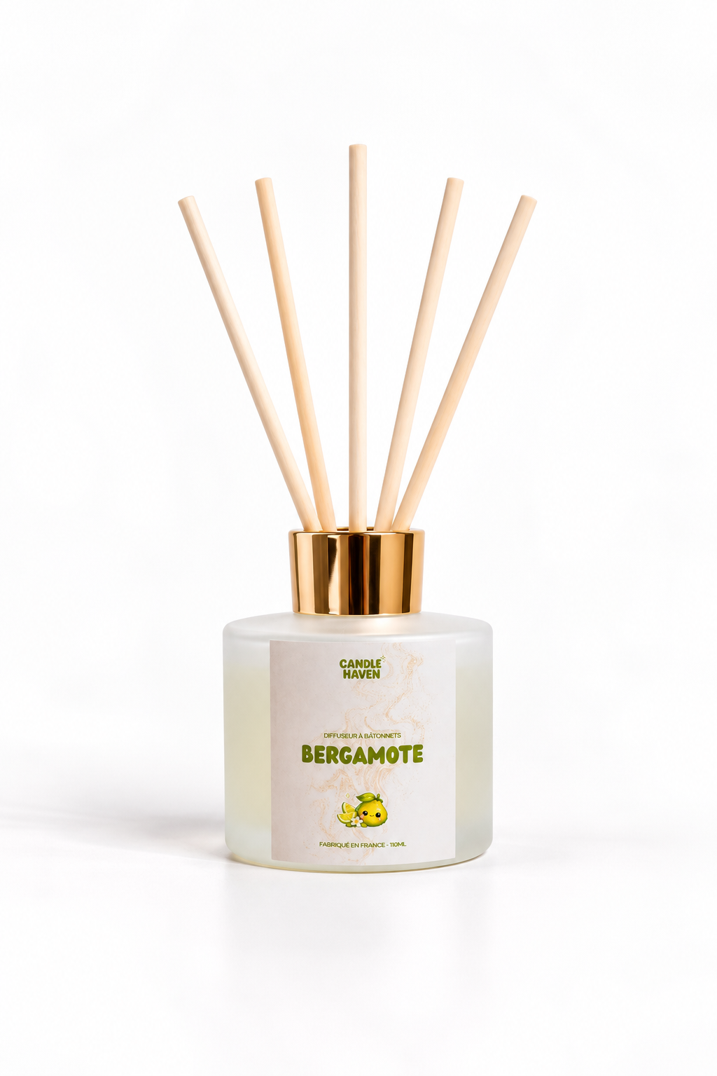Diffuseur à bâtonnets Bergamote