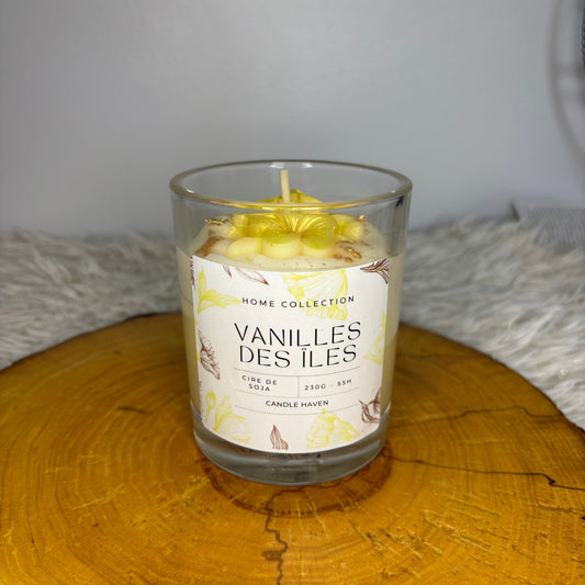 Bougie Vanilles des îles