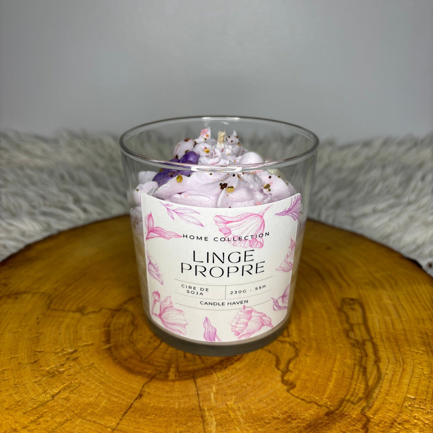 Bougie Linge propre