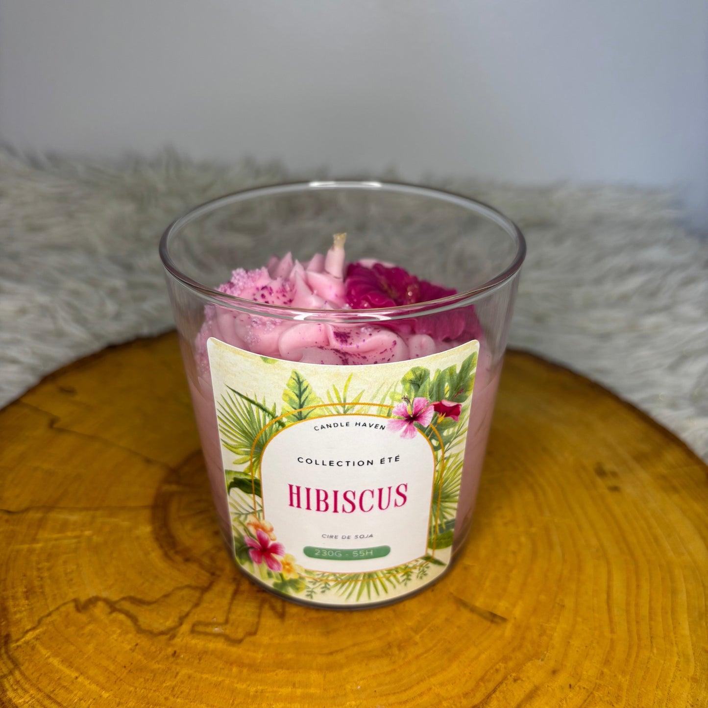 Bougie Hibiscus