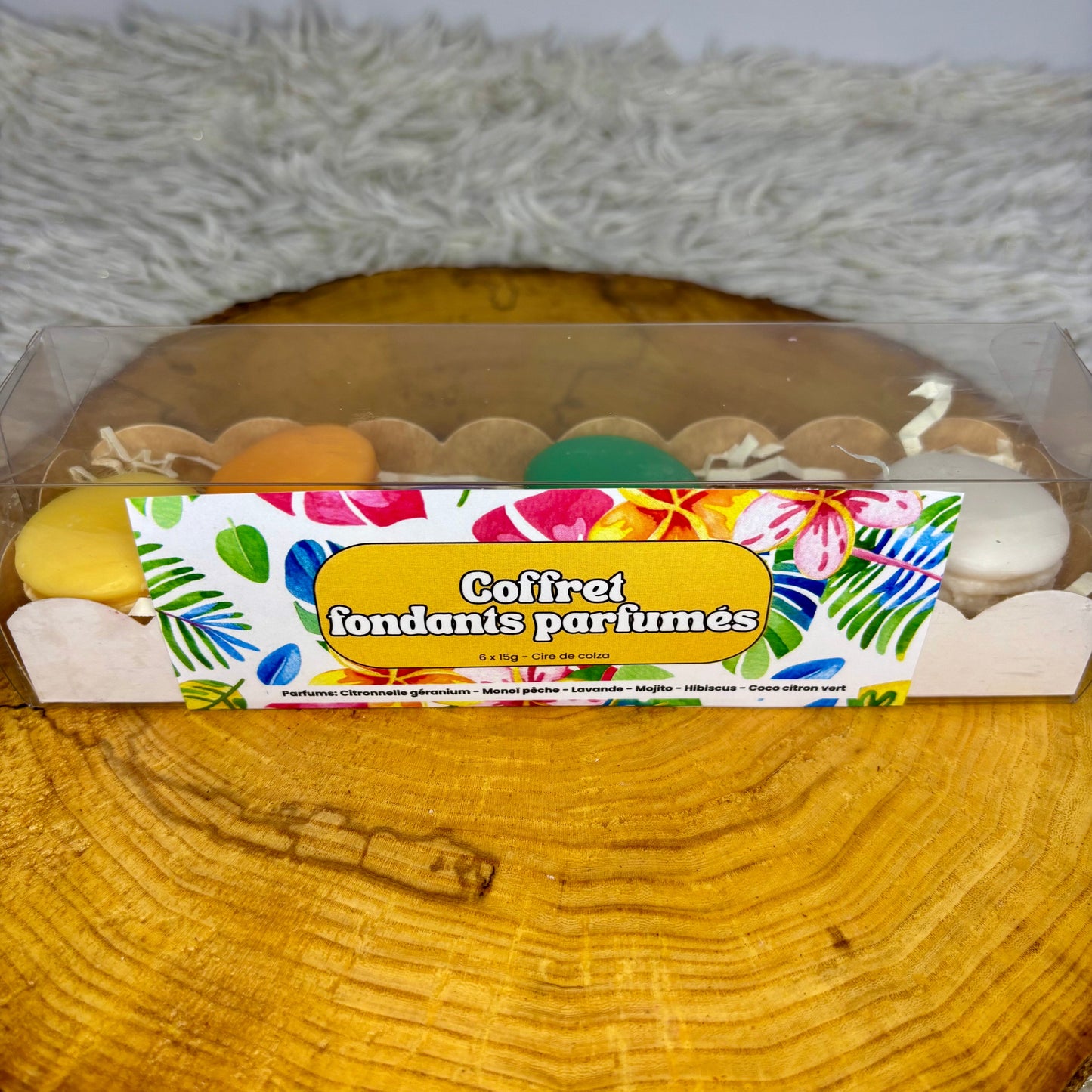 Coffret fondant parfumé