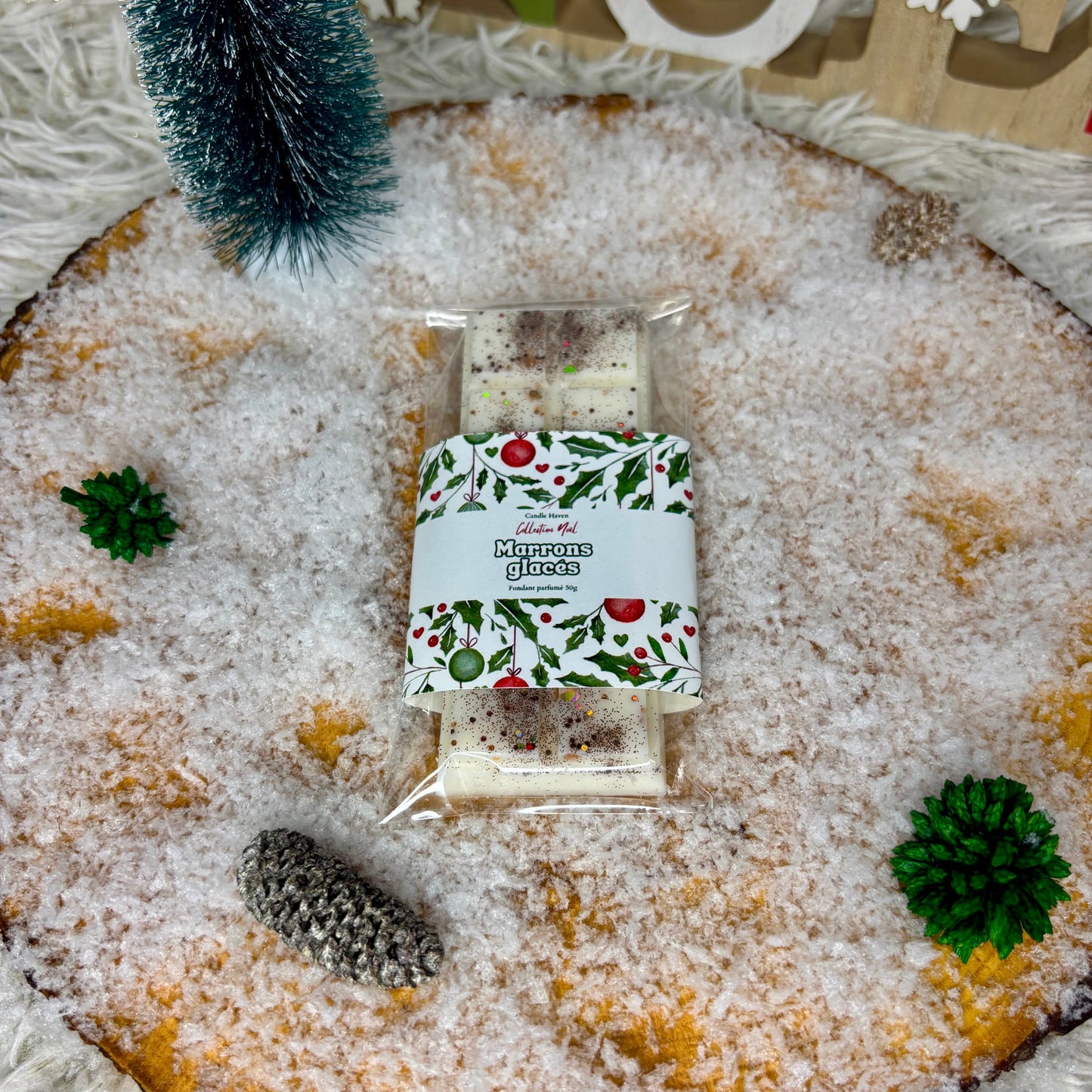 Tablette fondant parfumé Noël