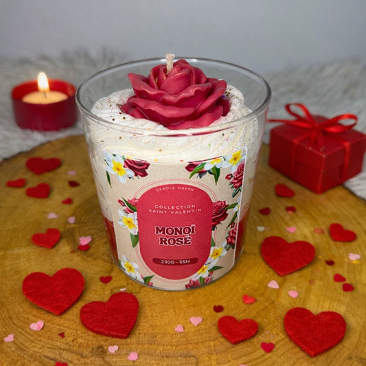 Bougie Monoï rosé