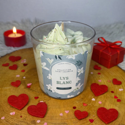 Bougie Lys blanc