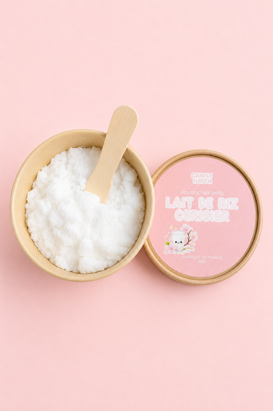 Poudre parfumée Lait de riz Cerisier