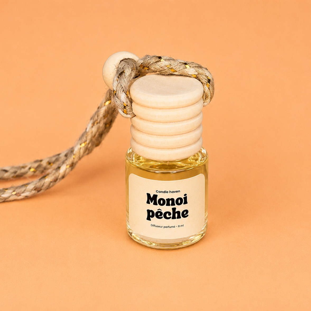 Diffuseur pour voiture Monoï pêche