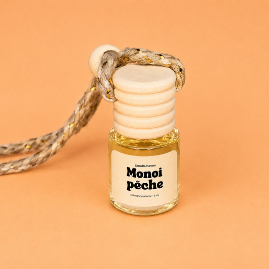 Diffuseur pour voiture Monoï pêche