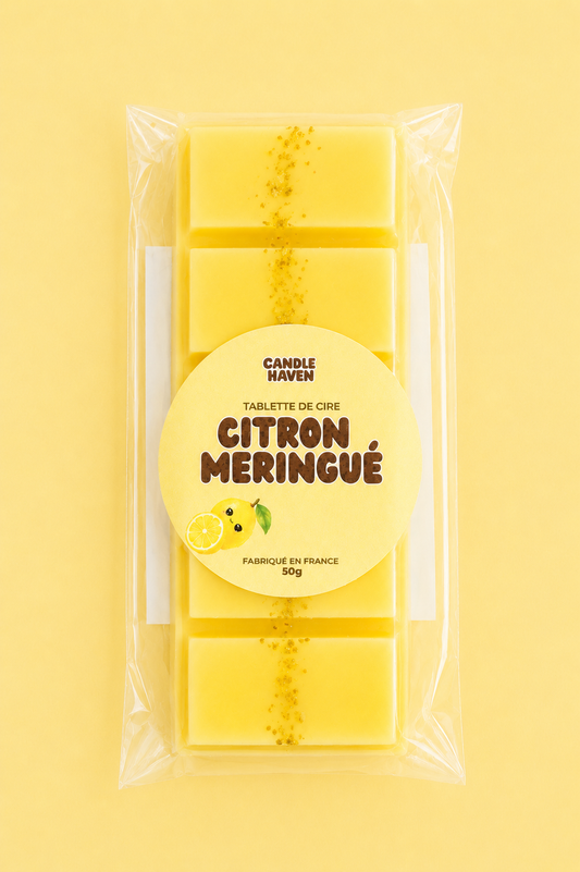 Tablette citron meringué