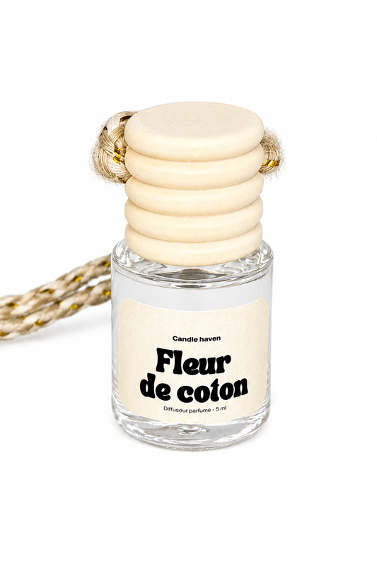 Diffuseur pour voiture Fleur de coton