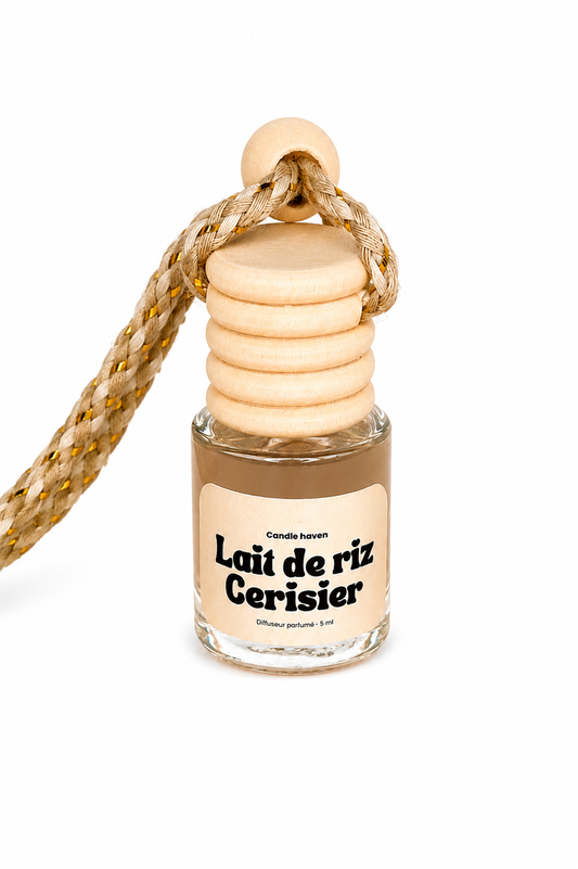 Diffuseur pour voiture Lait de riz Cerisier