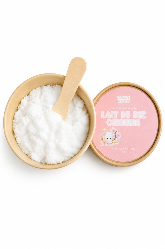 Poudre parfumée Lait de riz Cerisier