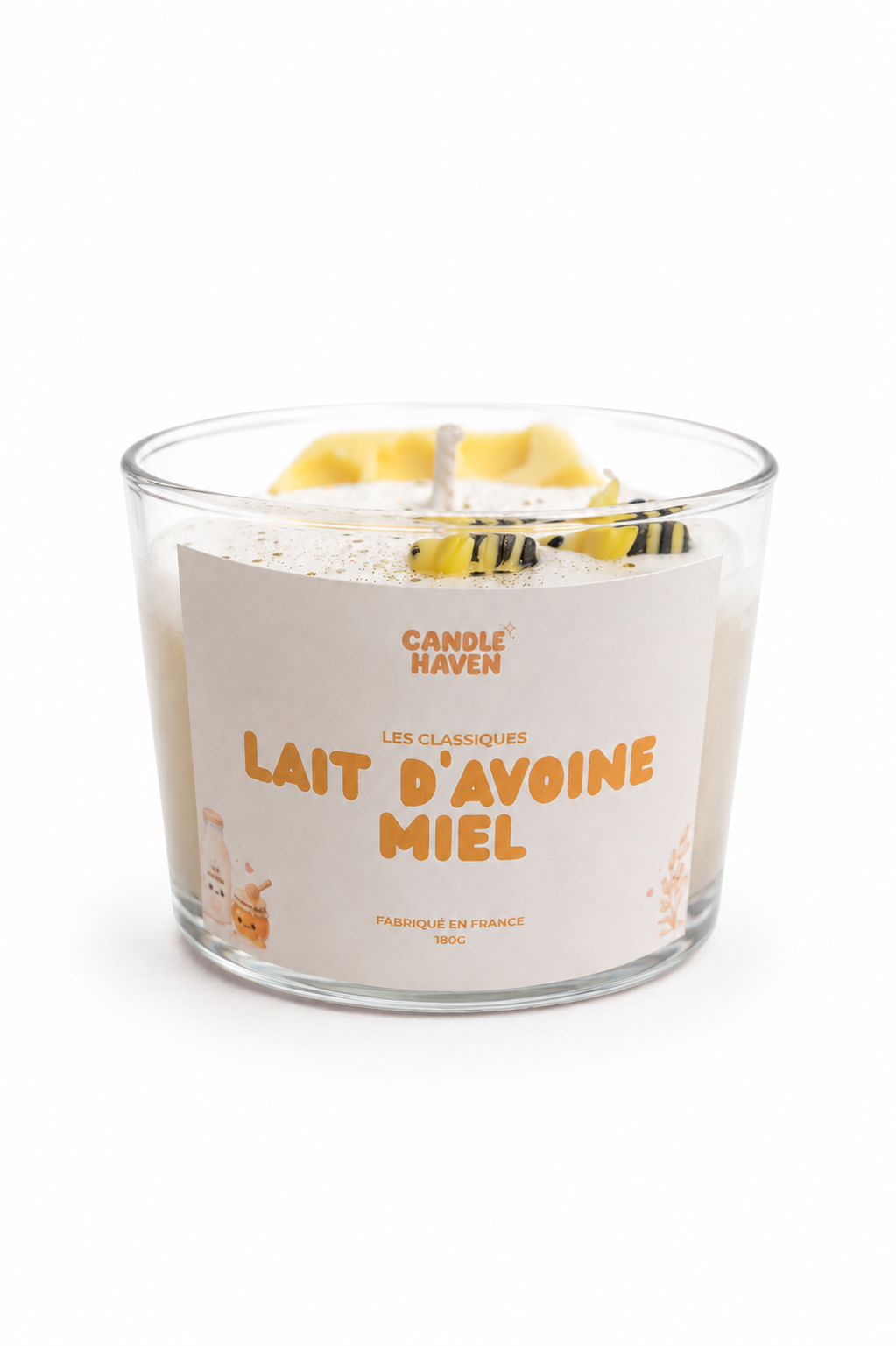 Lait d'avoine & miel