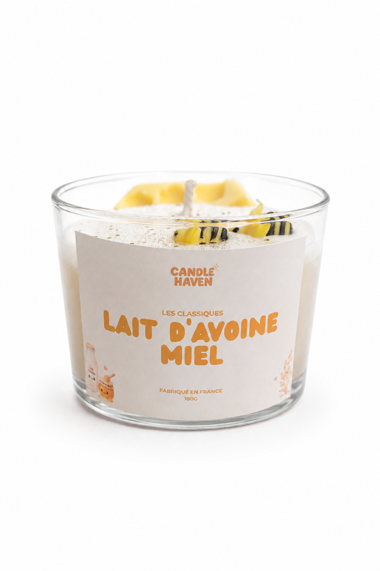 Lait d'avoine & miel