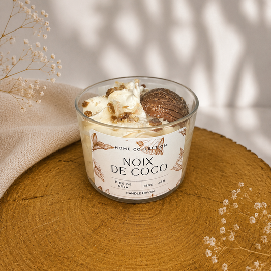 Bougie Noix de coco