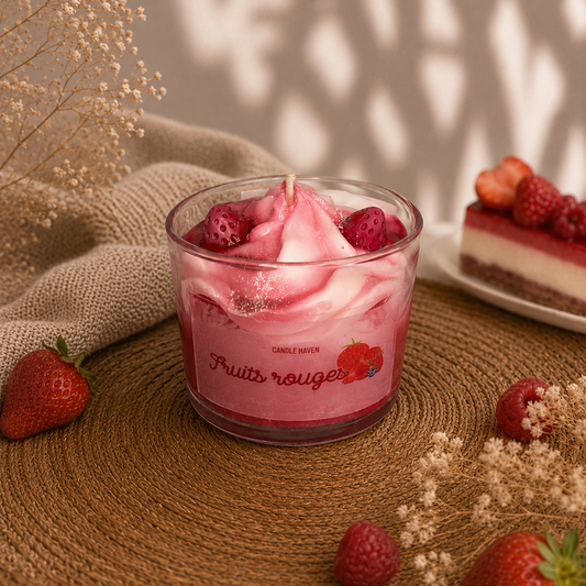Bougie gourmande Fruits rouges