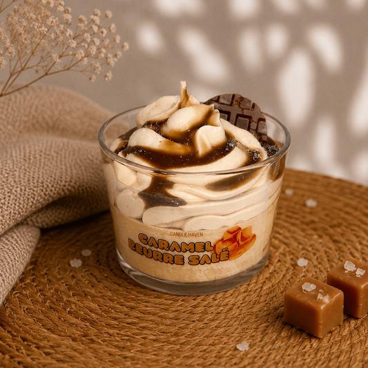 Bougie gourmande Caramel Beurre salé