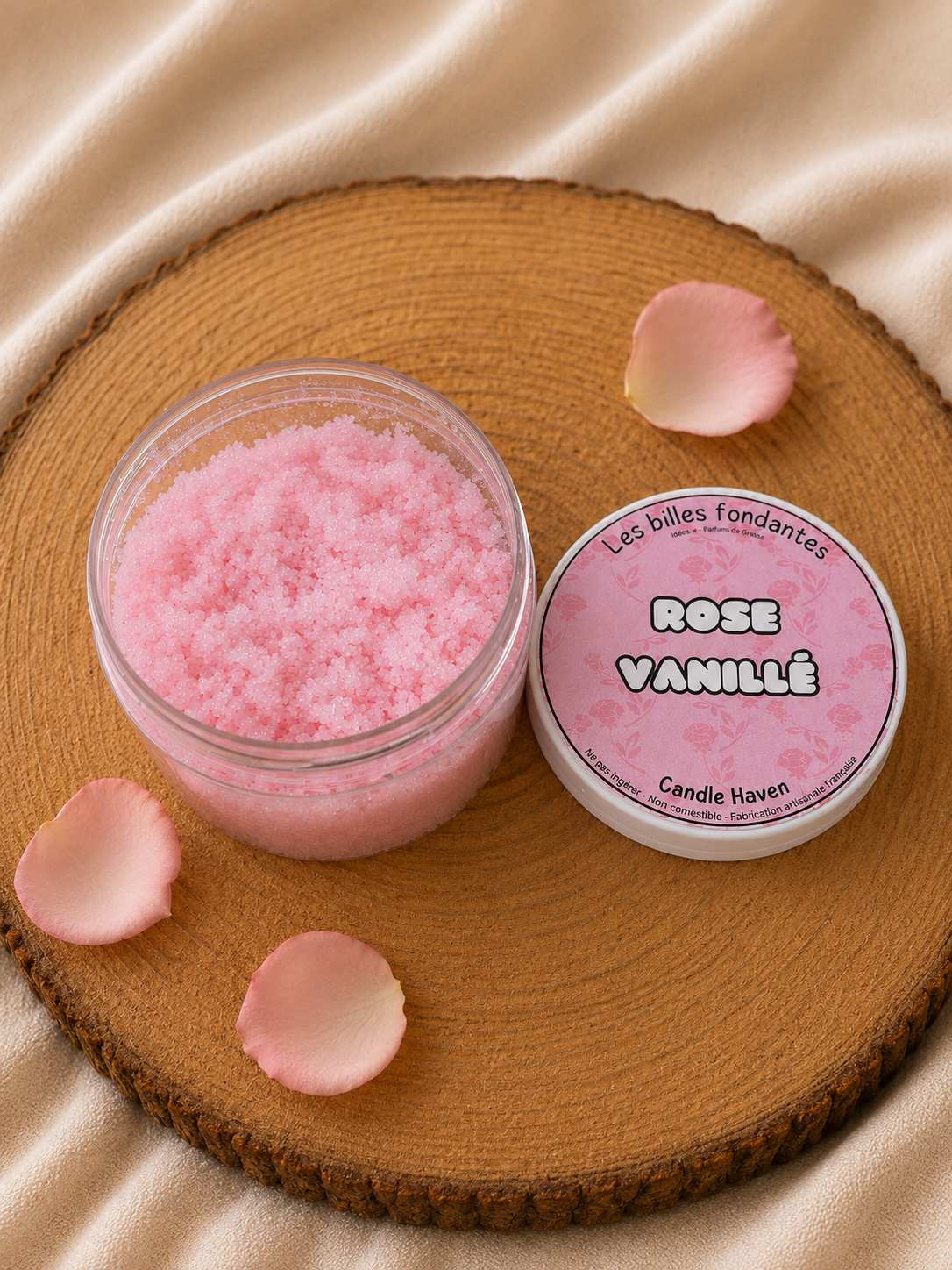 Bille fondante Rose vanillée