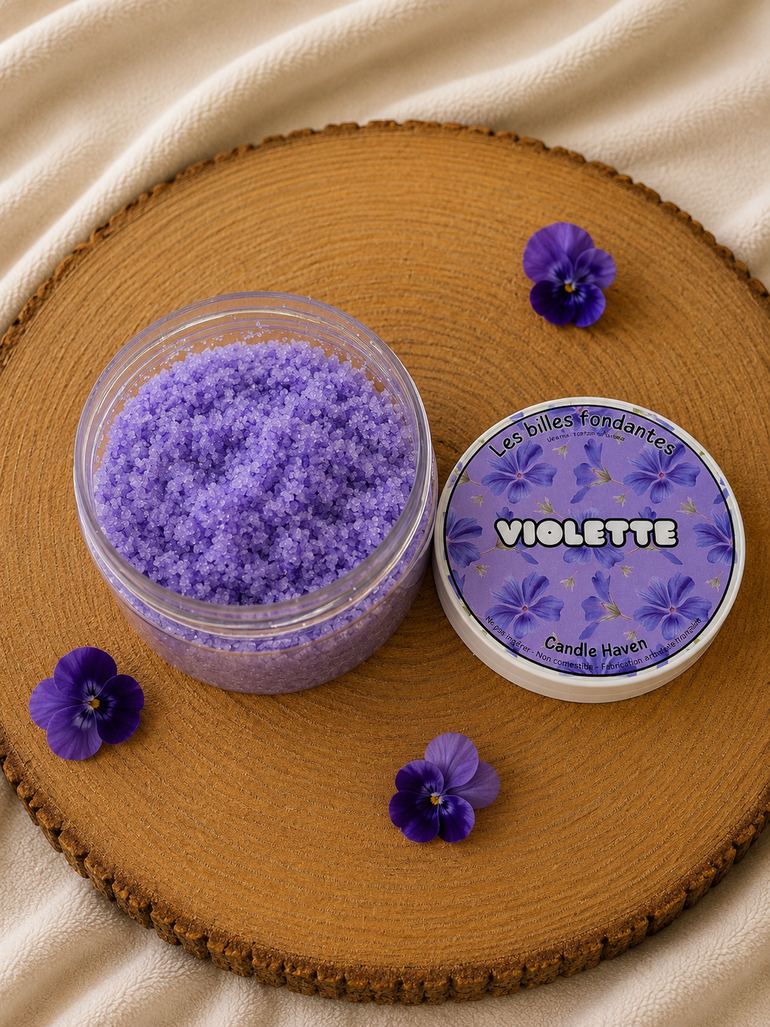 Bille fondante Violette