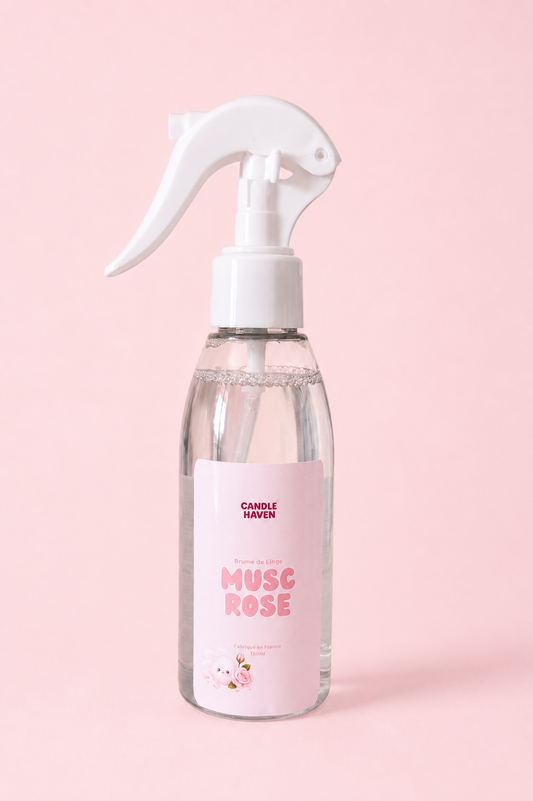 Brume de linge Musc rosé