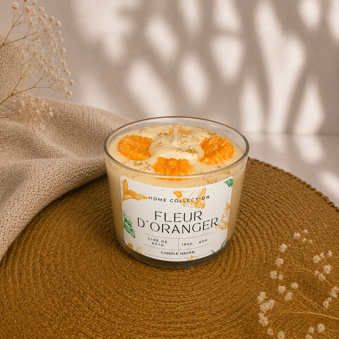 Bougie Fleur d'Oranger
