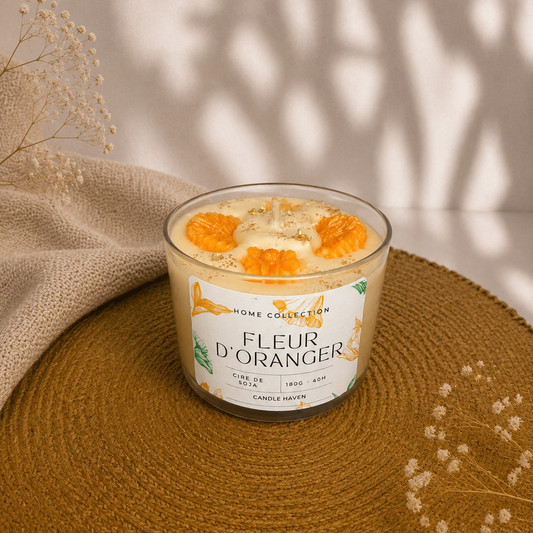 Bougie Fleur d'Oranger