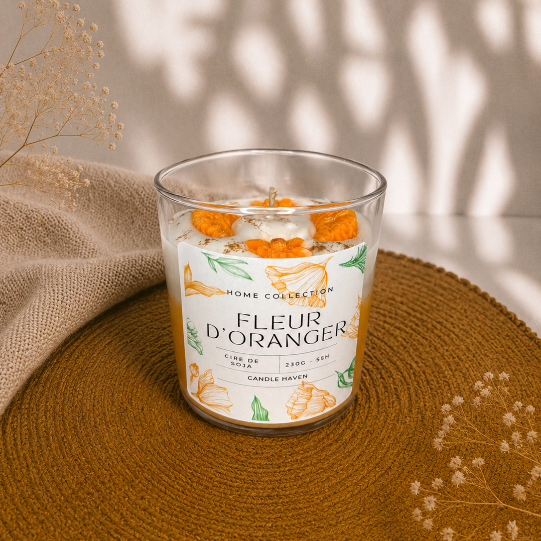 Bougie Fleur d'Oranger