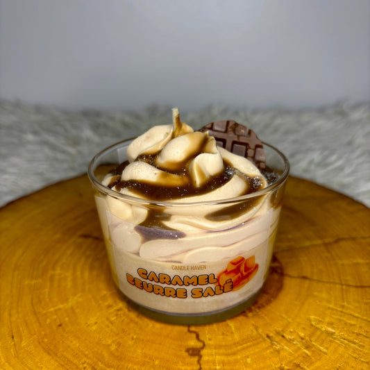 Bougie gourmande Caramel Beurre salé