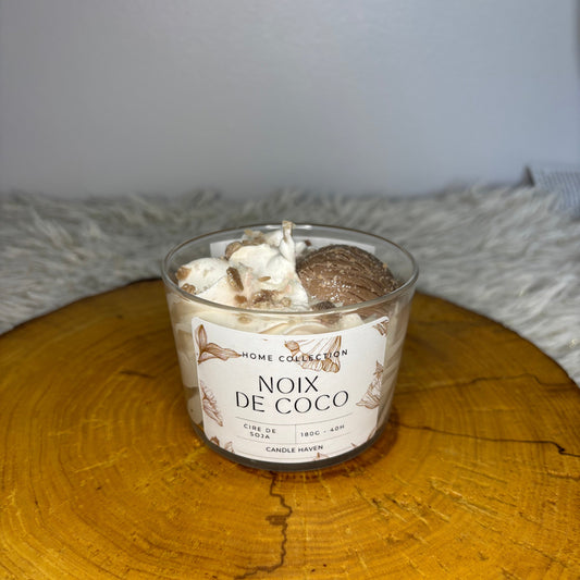 Bougie Noix de coco