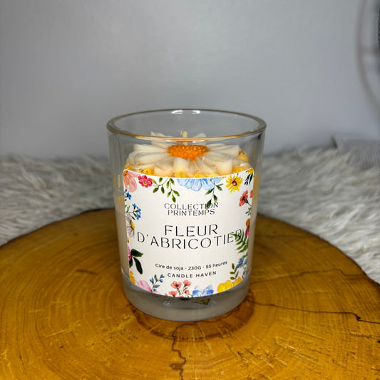 Bougie Fleur d'abricotier