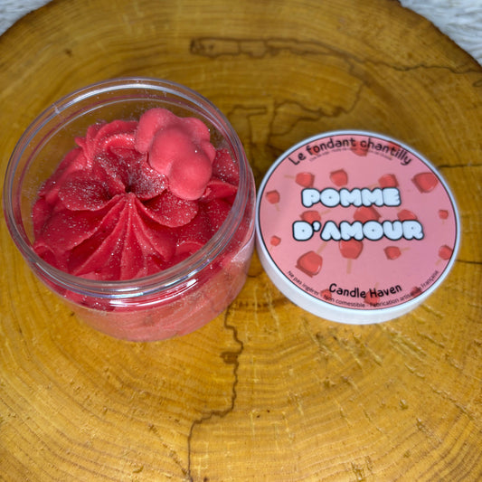 Chantilly parfumée Pomme d'amour