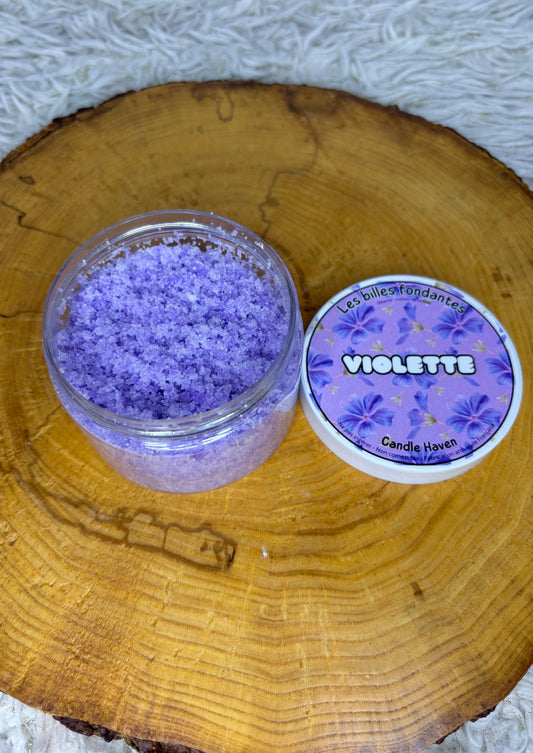 Bille fondante Violette