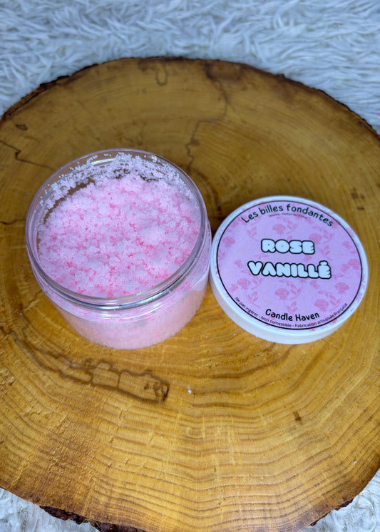 Bille fondante Rose vanillée
