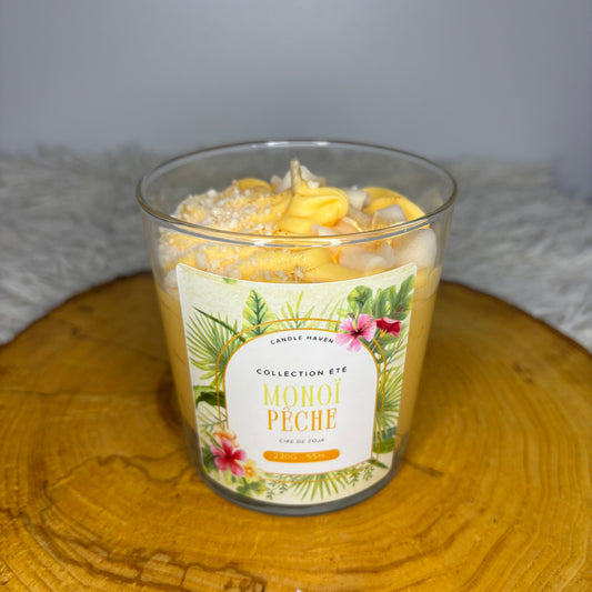 Bougie Monoï pêche
