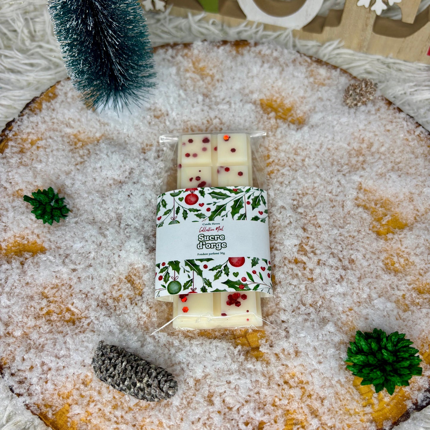 Tablette fondant parfumé Noël