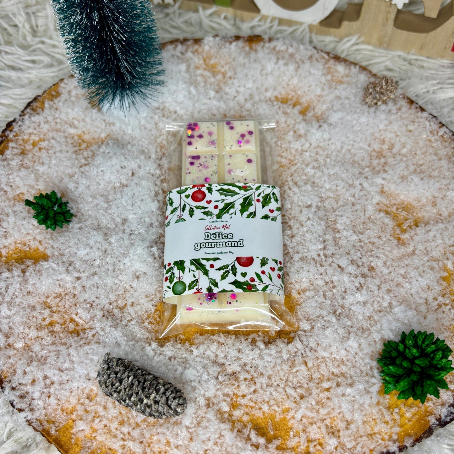 Tablette fondant parfumé Noël
