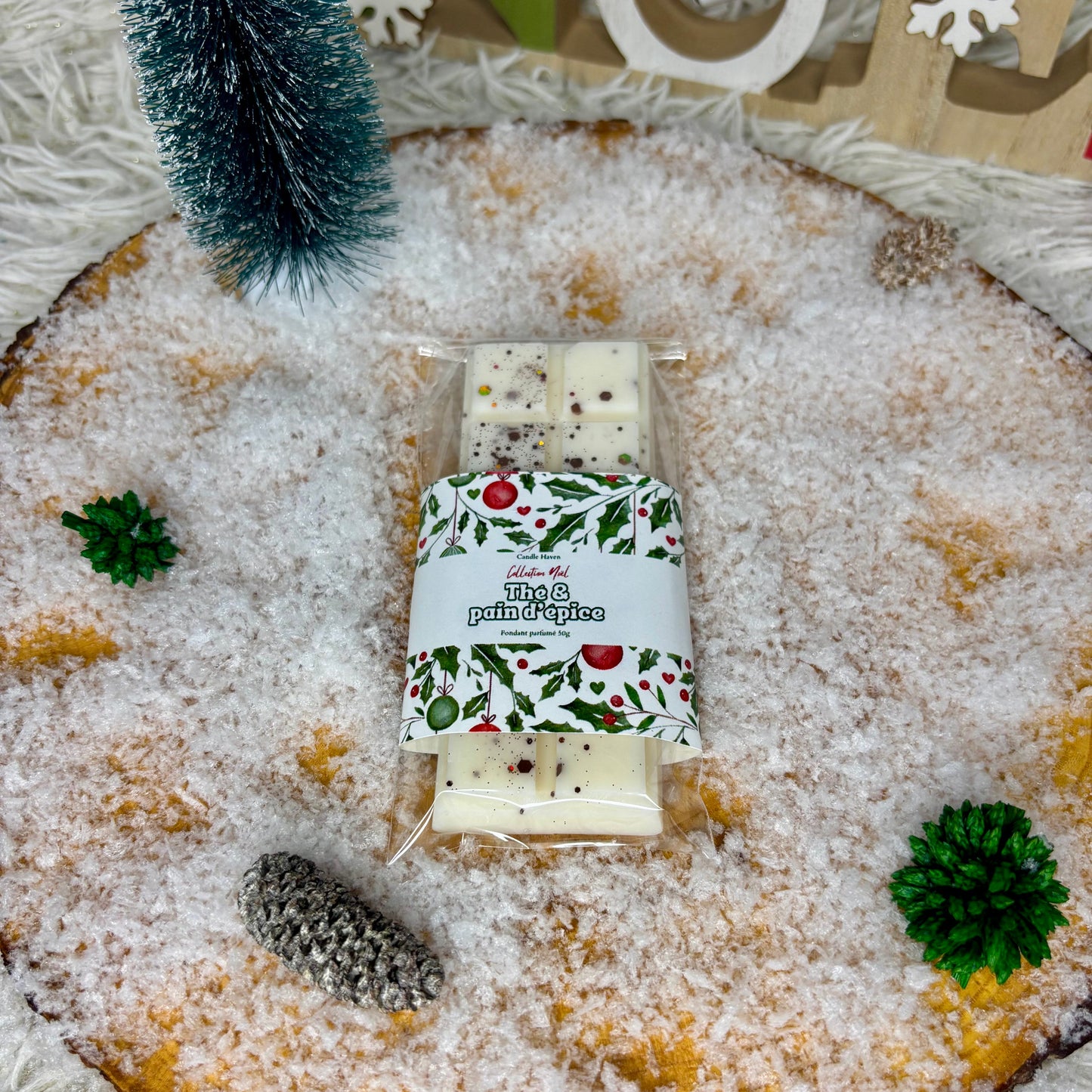 Tablette fondant parfumé Noël