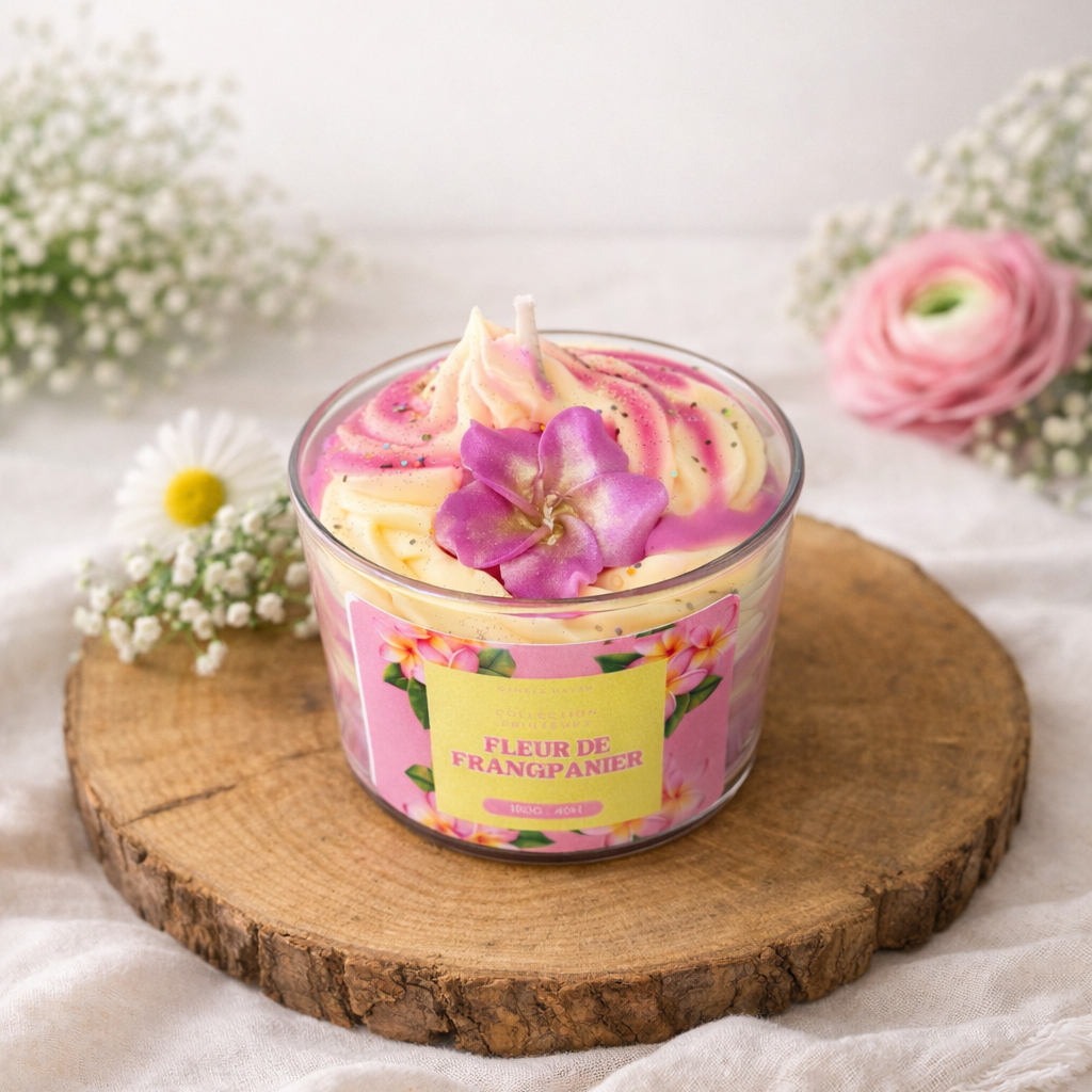Bougie Fleur de Frangipanier